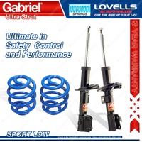 Front Sport Low Gabriel Shock Lovells Spring for Suzuki Swift RS415 416 ZC21 31