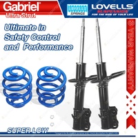 Front Super Low Gabriel fixed Shock Lovells Spring for Toyota Camry Vienta VDV10