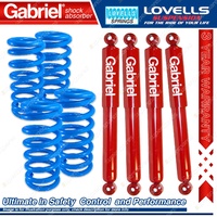F + R Super Low Gabriel Guardian Shocks + Coil Springs for Holden Statesman WB