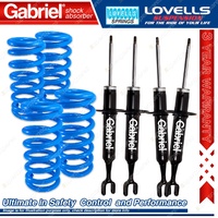 Front Rear HD STD Gabriel Ultra Shocks + Coil Springs for Chrysler 300C SRT8