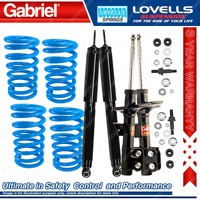 F + R Gabriel Ultra Shocks + Coil Springs for Commodore VR VS V6 Country Pack