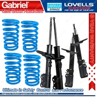 Front Rear Gabriel Ultra Shocks + Coil Springs for Toyota Camry SXV20R MCV20R