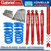 Gabriel 25mm Sport Low Shock Spring Block Kit for Holden EJ EH HD V6 Sedan Wagon