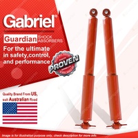 2 x Rear Gabriel Guardian Shock Absorbers for Jeep Wrangler TJ 4.0L 4WD 96-07