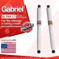 2 x Rear Gabriel Ultra LT Shock Absorbers for Mitsubishi Pajero NM NP NS NT NW
