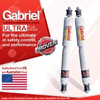 2 Front Gabriel Ultra Plus 50mm Raised Shocks for Toyota Landcruiser VDJ76 78 79