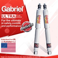 2 x Rear Gabriel Ultra Plus OE 40mm Raised Shocks for Toyota FJ Cruiser GSJ15R