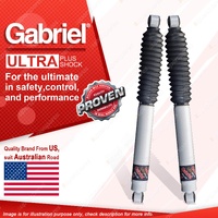 2 x Rear Gabriel Ultra Plus OE 45mm Raised Shocks for Mazda BT50 UN B2500 B3000