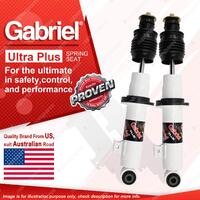 2 Front Gabriel Ultra Plus Spring Seat Shocks for Mitsubishi Triton ML MN MQ