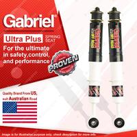 Front Gabriel Ultra Plus Spring Seat Shocks for Toyota Landcruiser UZJ200 VDJ200
