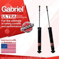 2x Rear Gabriel Ultra Shock Absorbers for Toyota Corolla ZRE152R ZRE153R ZRE182R