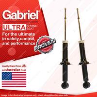 2 Rear Gabriel Ultra Spring Seat Shock Absorbers for Mitsubishi Outlander ZE ZF