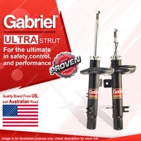 Front Gabriel Ultra Strut Shock Absorbers for Peugeot 2008 47mm diam lower mount
