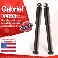 2 x Rear Gabriel Ultra Shock Absorbers for Citroen C2 C3 1.4L 1.6L 02-12