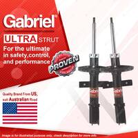 2 x Front Gabriel Ultra Strut Shock Absorbers for Renault Clio X98 MK IV 9/13-On