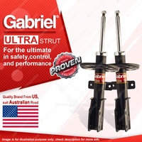 2 x Front Gabriel Ultra Strut Shocks for Peugeot 3008 P84 5008 P87 SUV 17-On