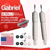 2 x Front Gabriel Ultra LT Shock Absorbers for Hummer H3 3.7L SUV 10/07 - 6/10