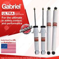 Gabriel Front Rear Ultra Shock Absorbers for Mitsubishi Pajero NM NP NS NT NW