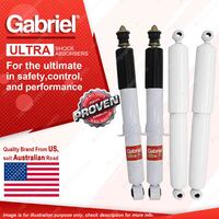Gabriel Front + Rear Ultra Shock Absorbers for Isuzu D-MAX TF 12 on