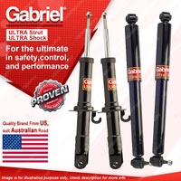 Gabriel Front + Rear Ultra Shock Absorbers for Ford Falcon AU Ute Cab Chassis