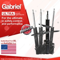 Gabriel Front Rear Ultra Shocks for Lexus ES300 VCV10R front fixed spring seat