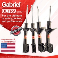 Gabriel Front + Rear Ultra Strut Shocks for Subaru Forester SF5 2.0L Wagon AWD