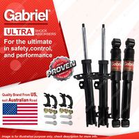 Gabriel Front + Rear Ultra Shock Absorbers for Holden GMH Astra AH 04-10