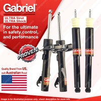 Gabriel Front + Rear Ultra Shock Absorbers for Mazda 3 BL Sedan Hatch 09-14