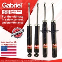 Front + Rear Gabriel Ultra Shock Absorbers for Volvo XC60 D4 D5 T5 T6 17-On
