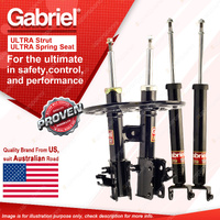 Gabriel Front + Rear Ultra Shock Absorbers for Nissan Maxima J32 Sedan 09-13