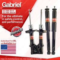 Gabriel Front + Rear Ultra Shock Absorbers for Honda Civic FB2 1.8L Sedan 12-16