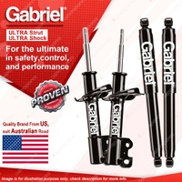 Gabriel Front + Rear Ultra Shock Absorbers for Honda Civic FC1 FC6 FK4 FK5 16-On