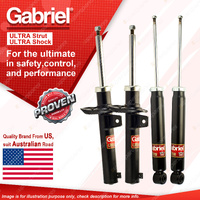 Gabriel Front + Rear Ultra Shock Absorbers for Volkswagen Golf 1K 5/05-9/09