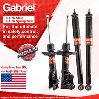 Gabriel Front + Rear Ultra Shock Absorbers for Honda Civic FD1 FD2 2/06-1/12