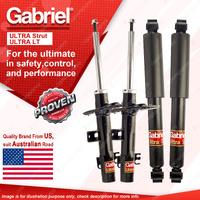 Gabriel Front Rear Ultra Shocks for Volkswagen Caravelle Kombi Transporter T5 T6