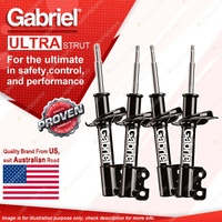 Gabriel Front + Rear Ultra Strut Shock Absorbers for Toyota Kluger GSU45R 07-14