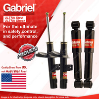 Gabriel Front + Rear Ultra Shock Absorbers for Peugeot 306 N3 N5 1994-2001