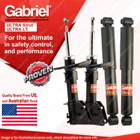 Gabriel Front Rear Ultra Shock Absorbers for Renault Master X62 Series III 11-On
