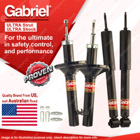 Gabriel Front + Rear Ultra Shock Absorbers for Honda Hrv GH SUV 4WD 9/98-7/02
