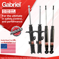 Gabriel Front + Rear Ultra Shock Absorbers for Toyota Avensis ACM20 ACM21R 01-10
