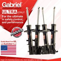 Gabriel Front + Rear Ultra Strut Shock Absorbers for Holden Nova LG 10/94 - 97