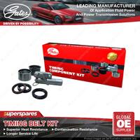 Gates Timing Belt Kit for Daihatsu Charade 1.0 Turbo G100 Hatch 87-90