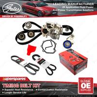 Gates Timing Belt Kit for Mitsubishi Starwagon 2.9L 133KW 2972CC Petrol GLS