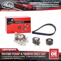 Gates Water Pump & Timing Belt Kit for Peugeot 505 8D 4007 GP 508 508SW 607