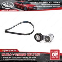 Gates Micro-V Belt Kit for Opel Astra F35 F08 F48 F69 L48 L35 F67 F07 L08 Corsa