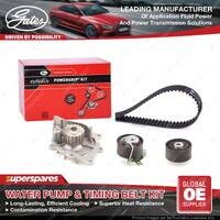 Gates Water Pump & Timing Belt Kit for Citroen C5 RC RE C6 2.2L 2006-On