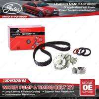 Gates Water Pump & Timing Belt Kit for Toyota Hiace KZH132 Hilux KZN165