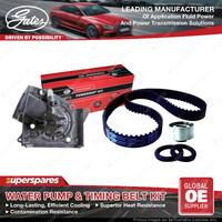 Gates Water Pump & Timing Belt Kit for Ford Capri SA Festiva WA WB WD WF Laser