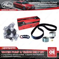 Gates Water Pump & Timing Belt Kit for Mazda 323 Astina Protege BA BJ 626