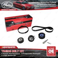Gates Camshaft Timing Belt Kit for Audi A2 8Z0 1.4L 55kW FWD Petrol AUA 00-02